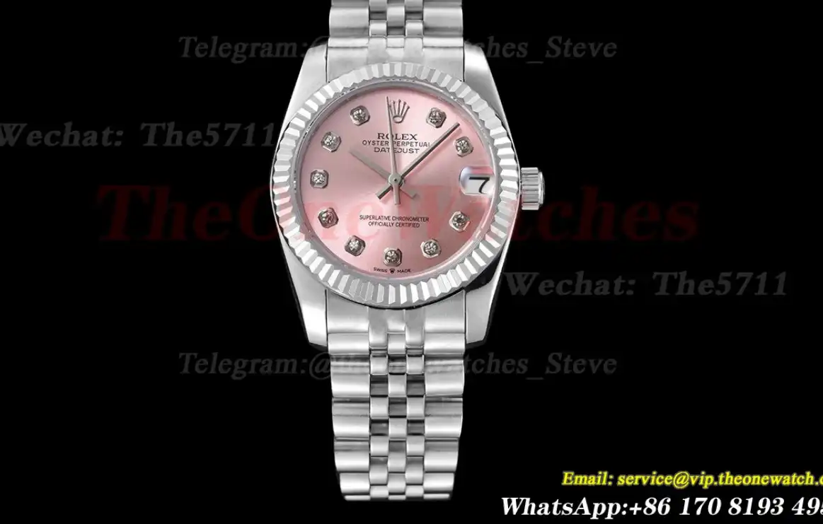 Datejust 31mm 278274 SS SS Pink Dia GDF MY8215