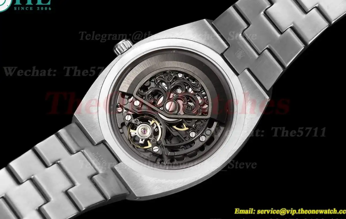 Overseas 6000V 41mm SS SS Skeleton Dial GDF A7500