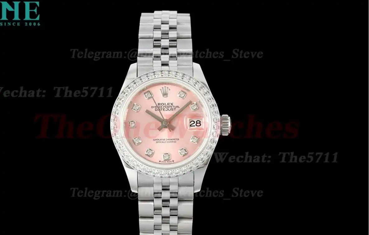 Datejust 279139 28mm Jub Dia SS SS Pink Dia GMF A2671