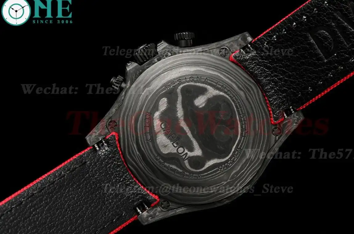 Daytona Diw 40mm Red Carbon NY Skeleton Dial N6F DD4801