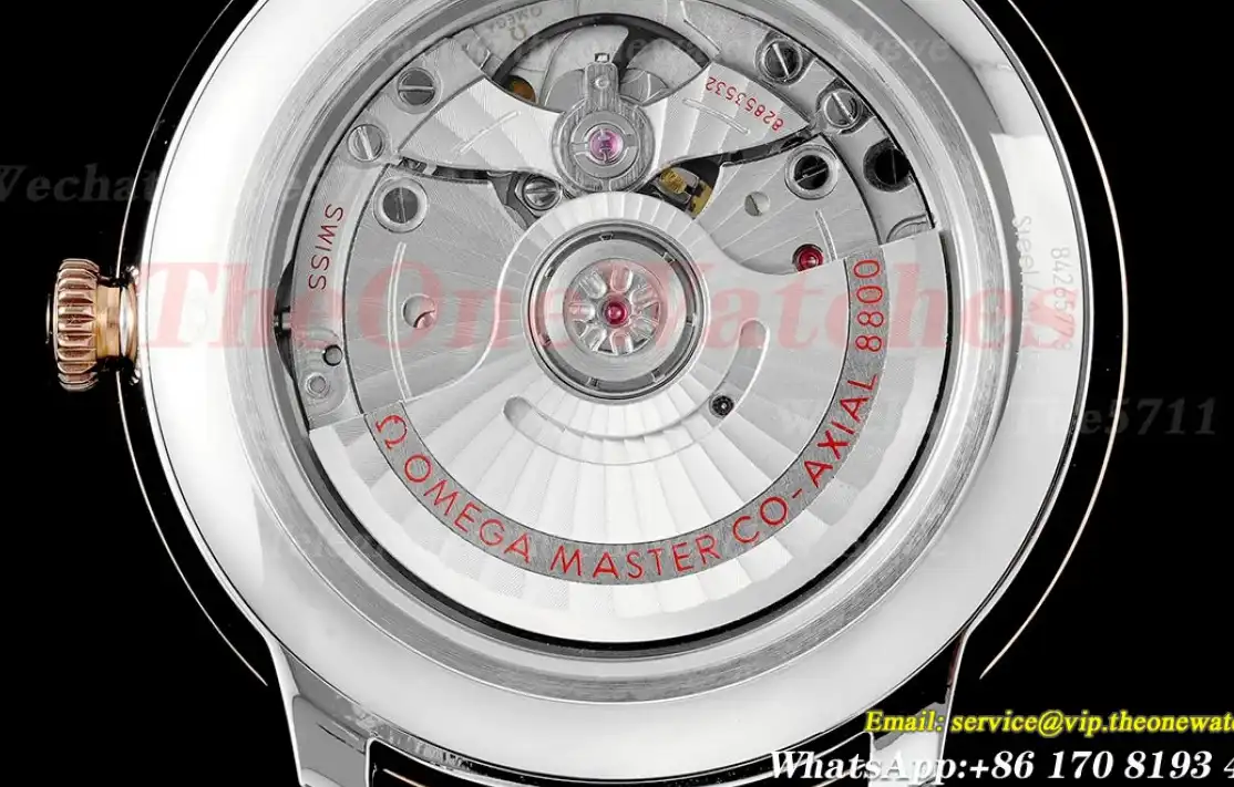 De Ville Prestige Date 40mm RG LE White Dial MKS A8800