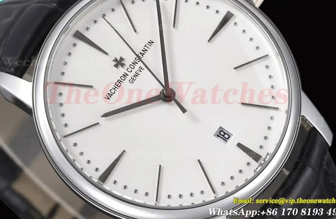 Patrimony Date 85180 SS LE White Dial GDF MY8215