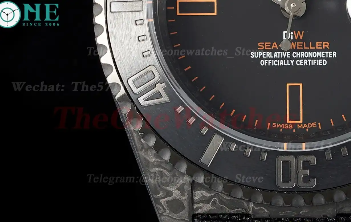 SeaDweller DIW 43mm Ceramic FC NY Black Dial DIWF VR3235