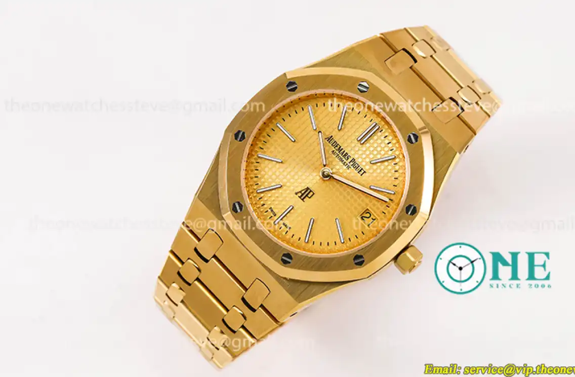 Audemars Piguet - Royal Oak 39MM 15202 316L YG YG KZF Cal.2121