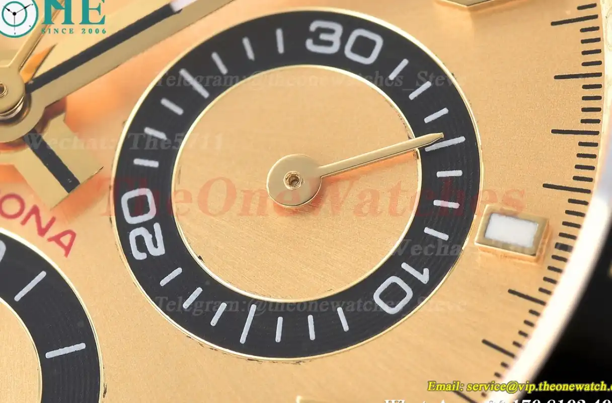 Daytona 40mm YG RU Gold Dia GDF A3836