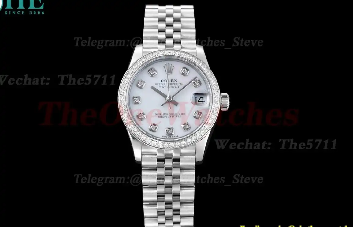 Datejust ladies 31mm SS SS Mop Dia WF A2671