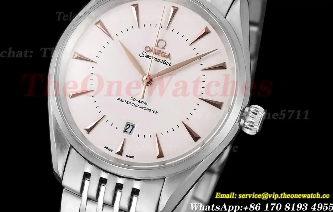 Seamaster 41mm SS SS White Dial GDF MY8215