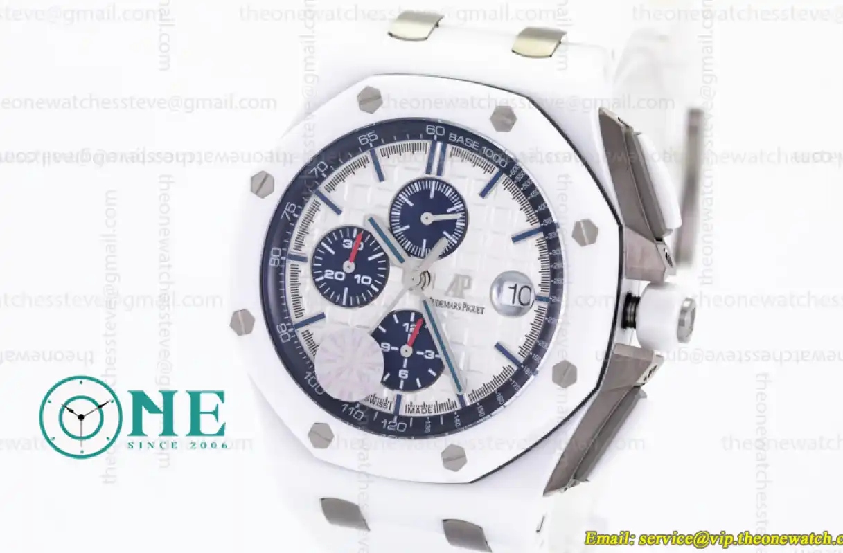 Audemars Piguet - Royal Oak Offshore Chronograph 26402CB White Ceramic JF A3126