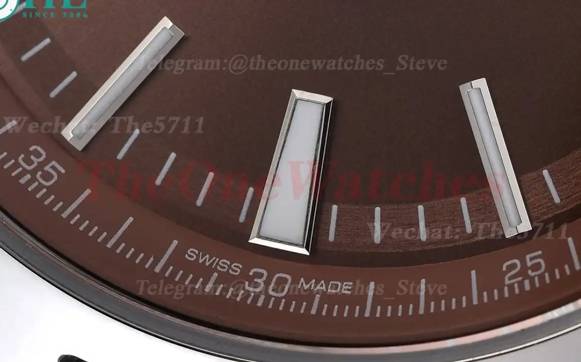 Overseas 4500V 41mm SS RU Brown Dial GDF MY8215