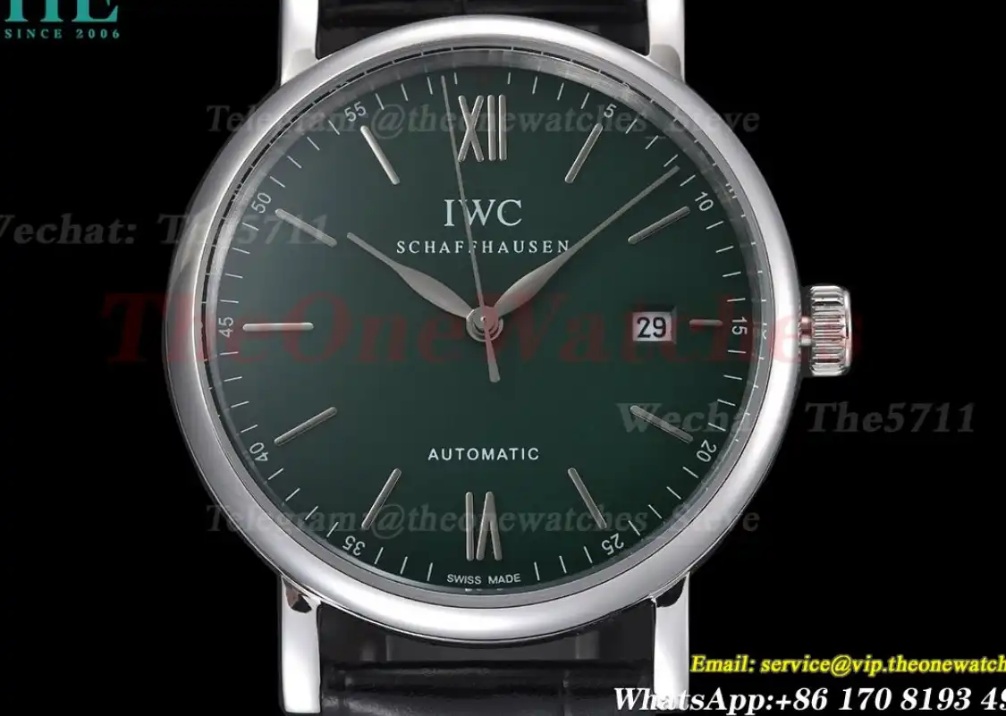 Portofino 40mm SS LE Green Dial GDF MY8215