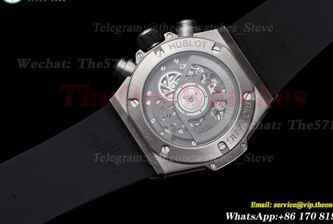 Big Bang Unico 42mm TI RU Skeleton Black Dial BBF HUB1280