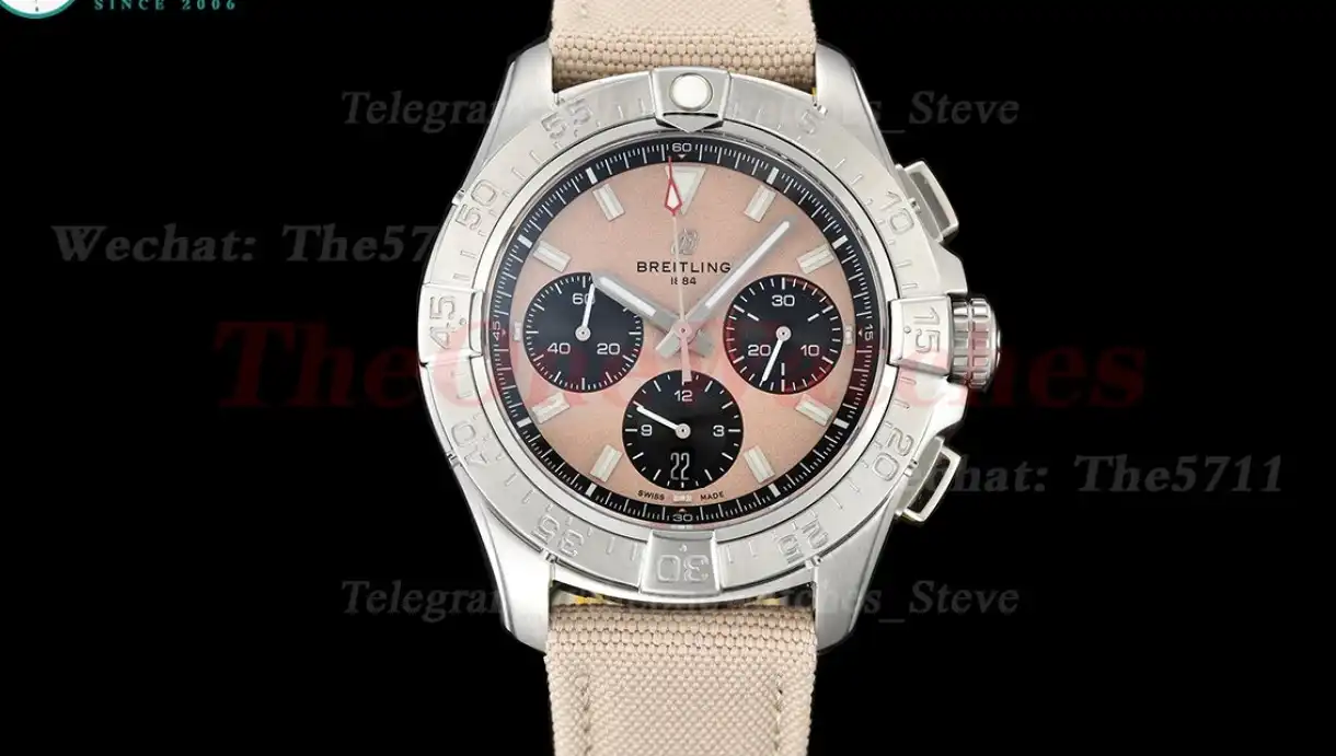 Avenger B01 Chrono 44mm SS NY Beige Dial BLSF Cal.01