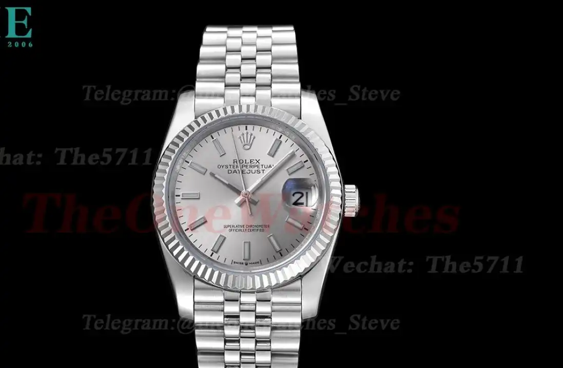 Datejust 126234 36mm Jub SS SS Silver Stk GDF MY8215