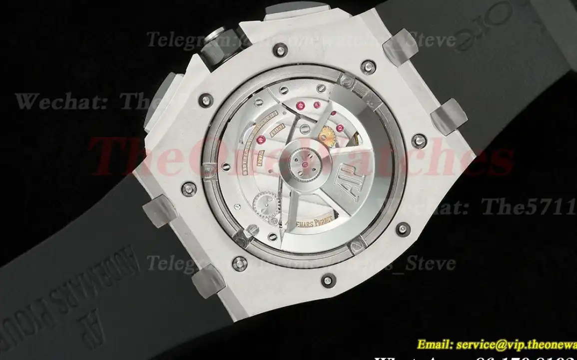 Royal Oak Offshore 26400SO 44mm SS RU White Dial TKF A7750