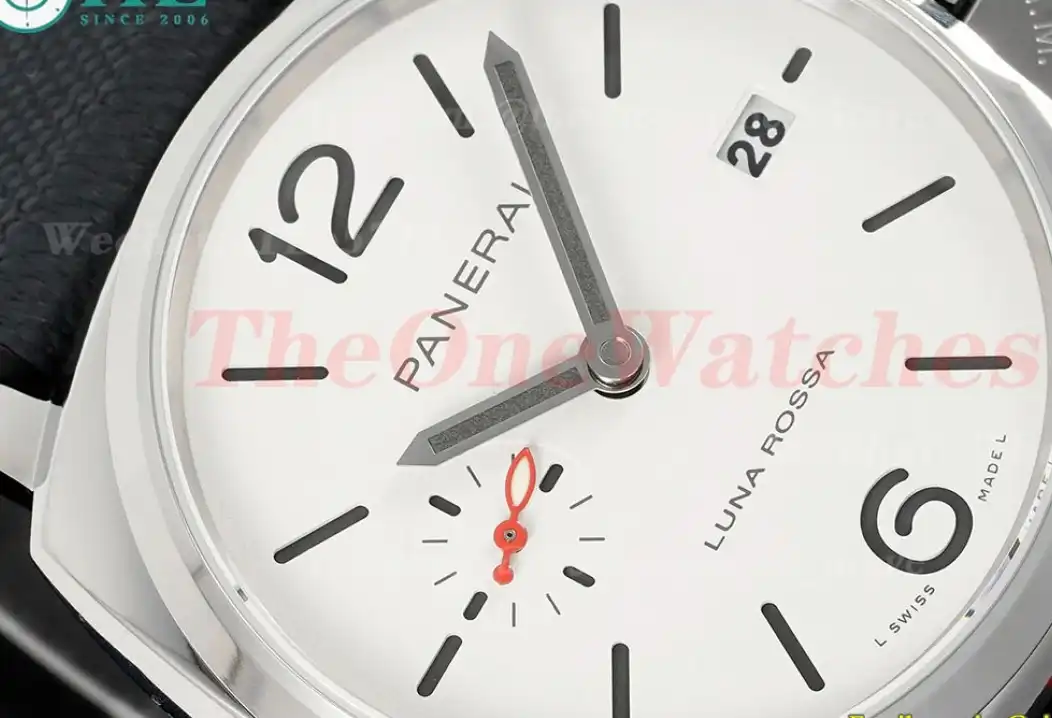 Luminor Due PAM1381 Luna Rossa 42mm SS RU White Dial VSF P900