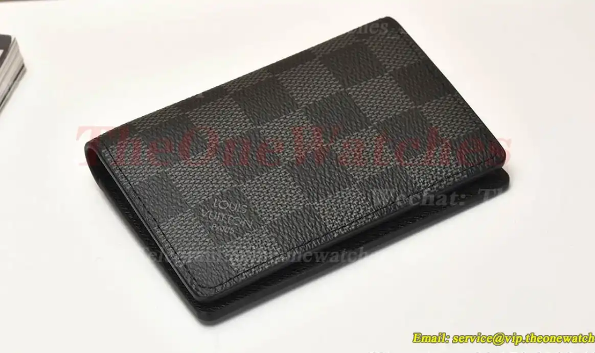 Louis Vuitton - Pocket Organizer Black N63143