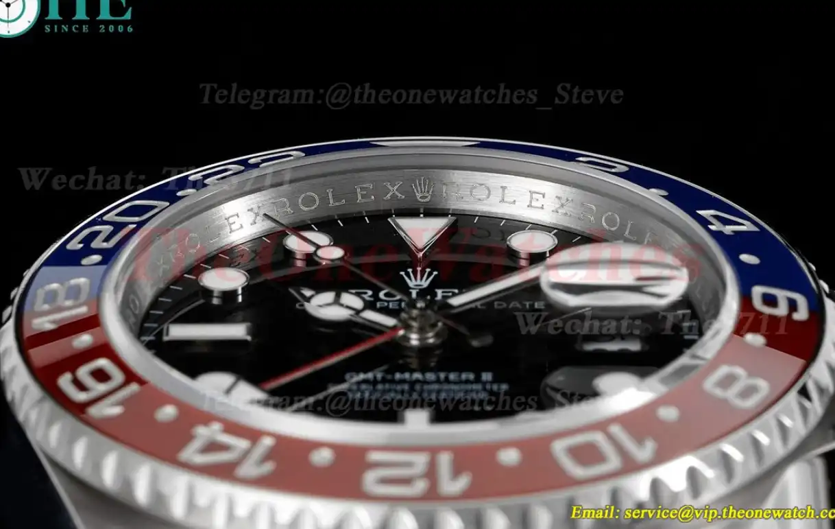 GMT Master II 126710 Pepsi Jub SS SS Red Blue GMF V6 VR3285