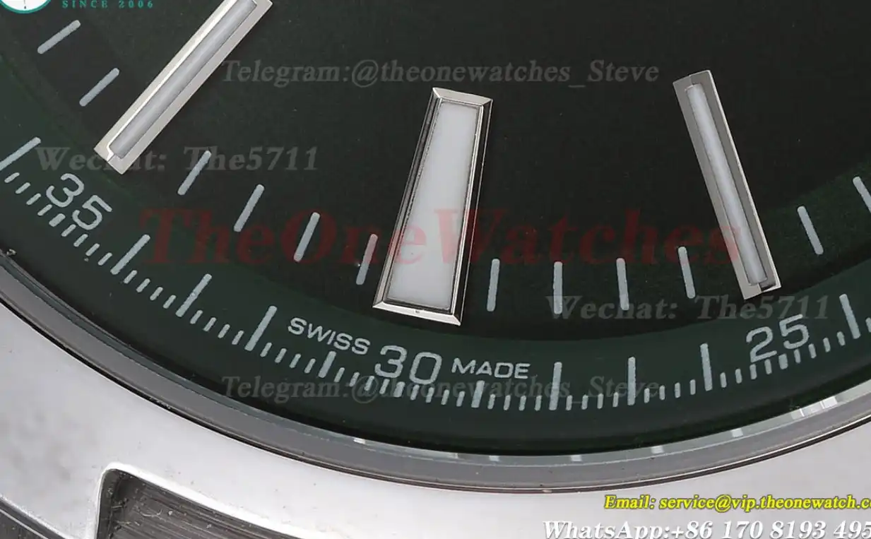 Overseas 4500V 41mm SS SS Green Dial GDF MY8215