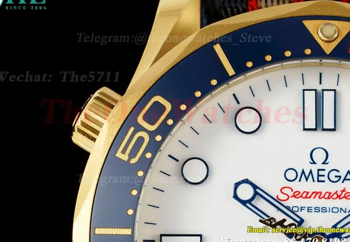 Seamaster Commander 007 YG NY White Dial OMF A2507