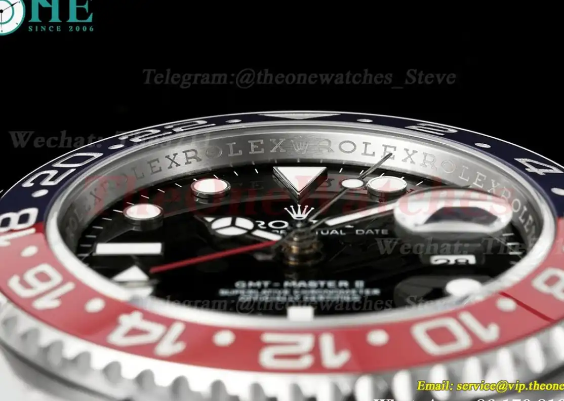 GMT Master II 126710 Pepsi Oys 40mm SS SS Black THBF SH3285