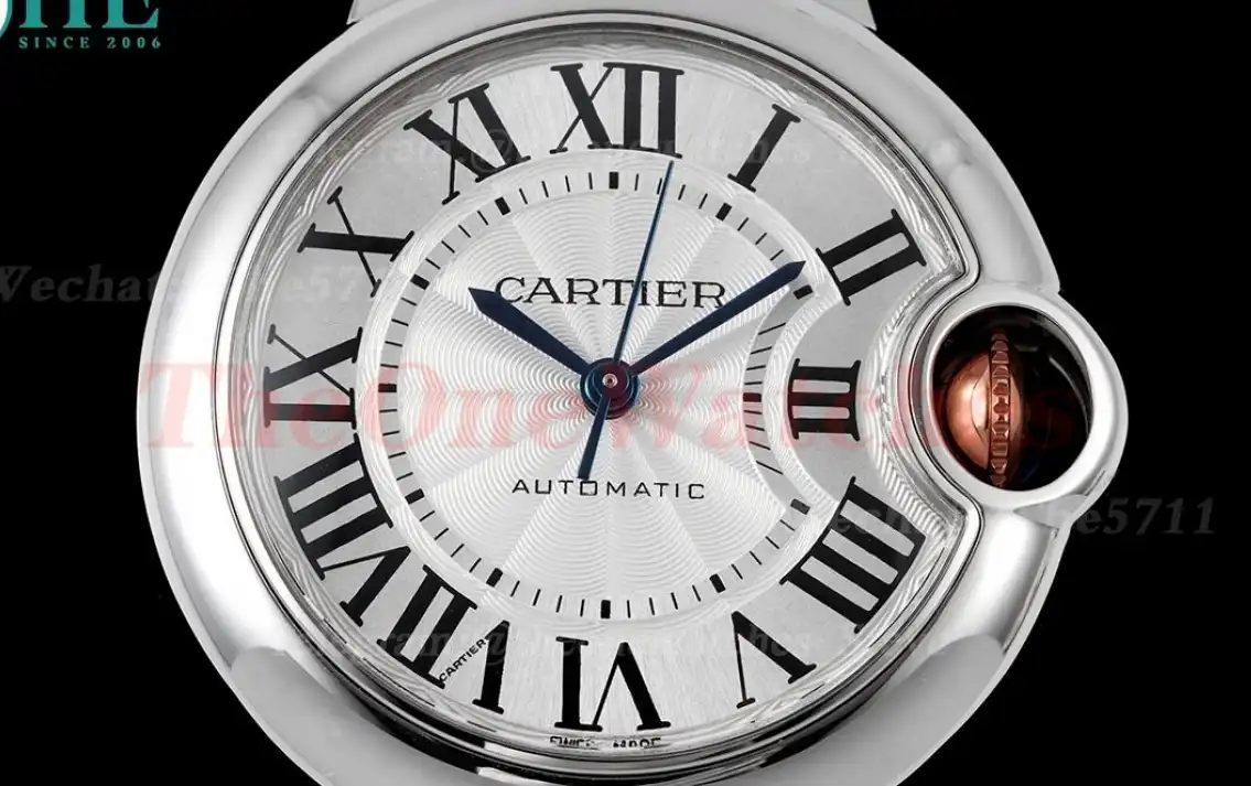 Ballon Bleu De Cartier 33mm RG SS White Dial AF NH05