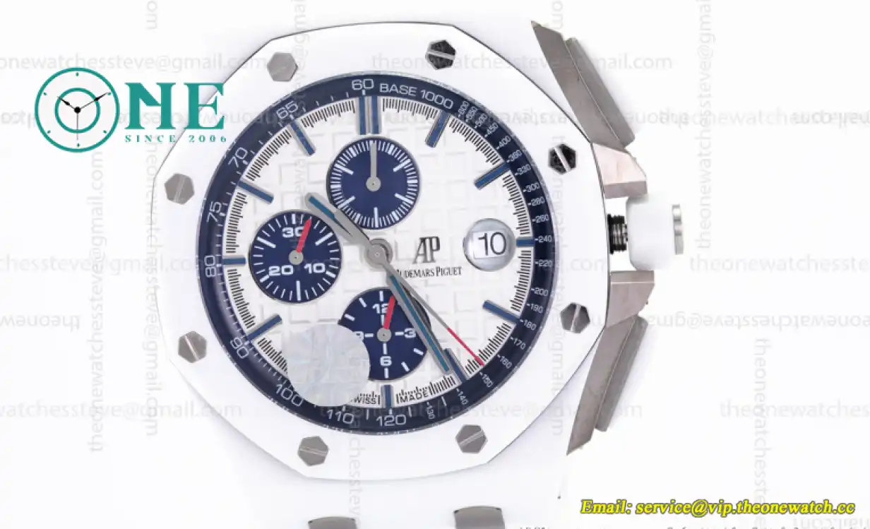 Audemars Piguet - Royal Oak Offshore Chronograph 26402CB White Ceramic JF A3126