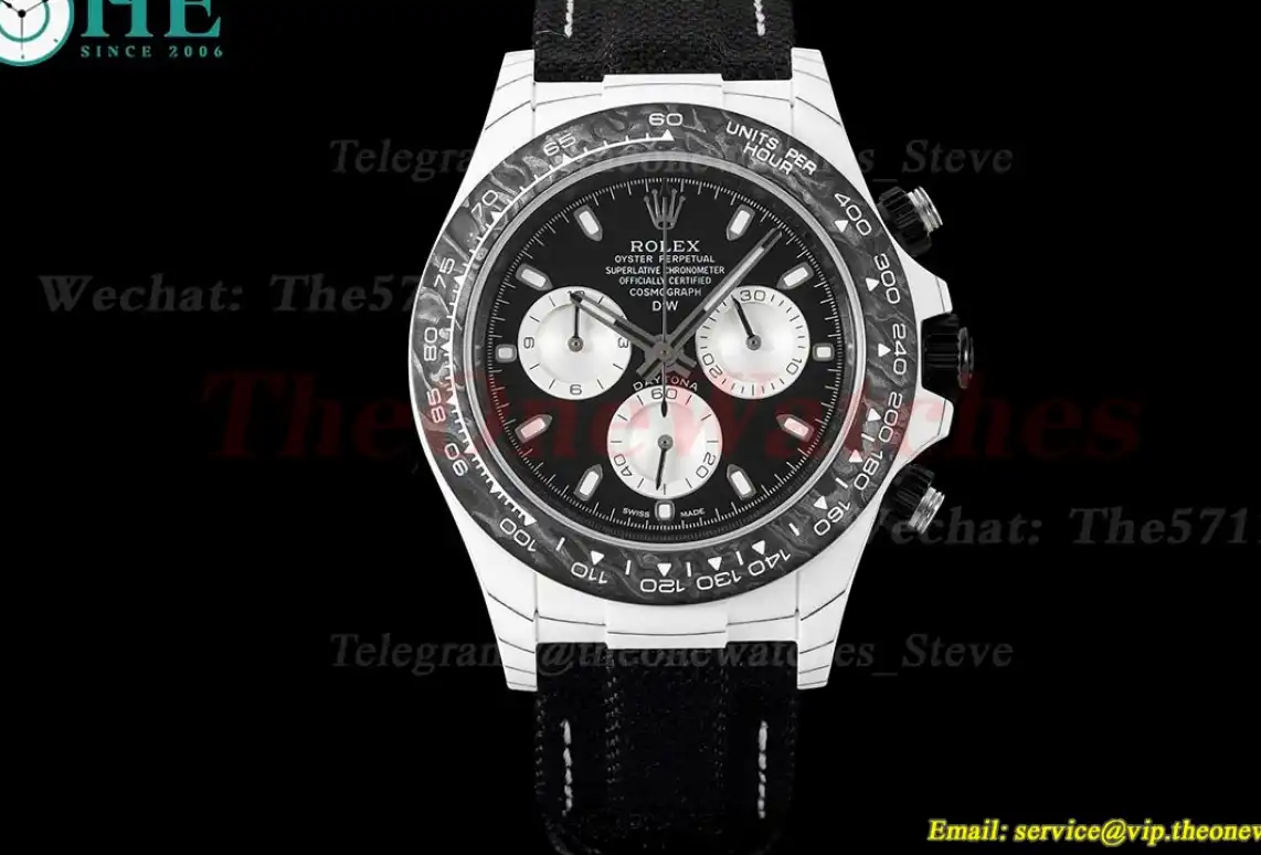 Daytona 40mm FC NY Black Dial DIWF A7750