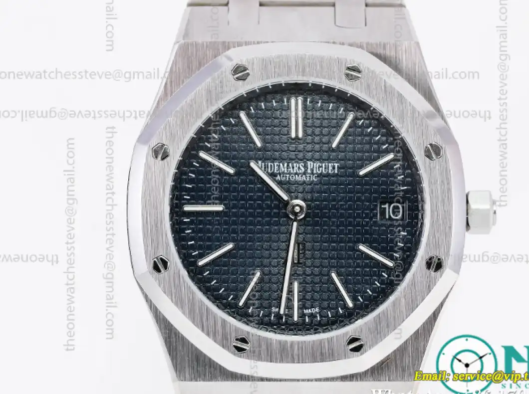 Audemars Piguet - Royal Oak 39MM 15202 Blue Textured Dial 316L SS SS KZF Cal.2121