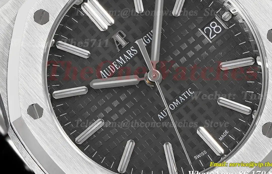 Royal Oak 15450 SS SS Grey Stk APSF SA3120 Super Clone