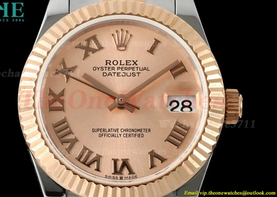 Datejust 278271 31mm Oys RG SS Rose Gold Dial GMF A2824