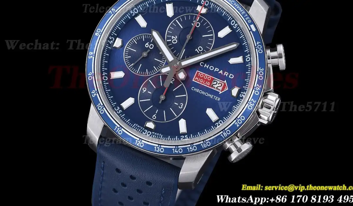 Mille Miglia Race 44mm SS LE Blue Dial V7F A7750