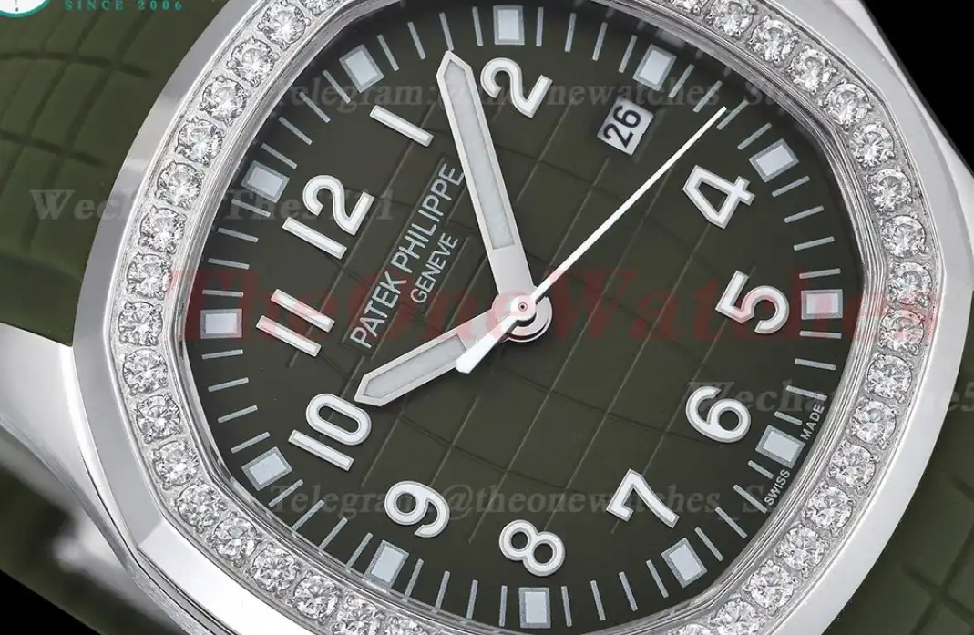 Aquanaut 5167 40mm Dia SS RU Green Dial GDF MY8215