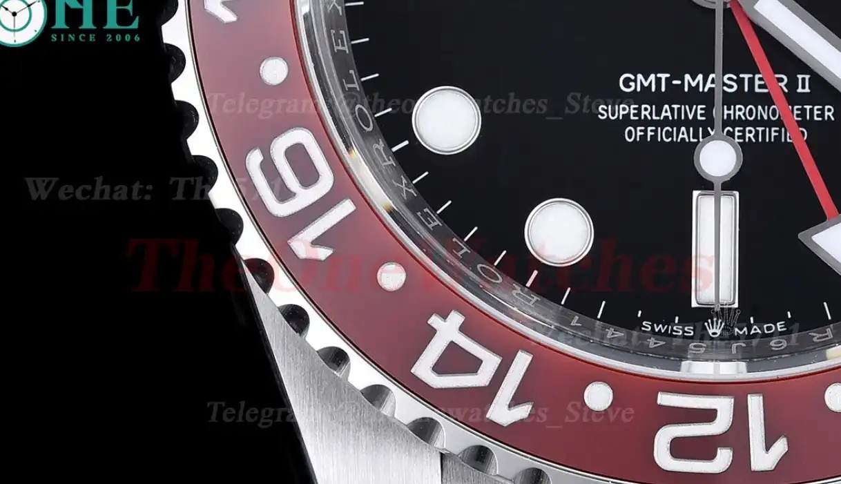 GMT Master II 126710 Pepsi 40mm Jub SS SS Red Blue EWF V2 VR3285