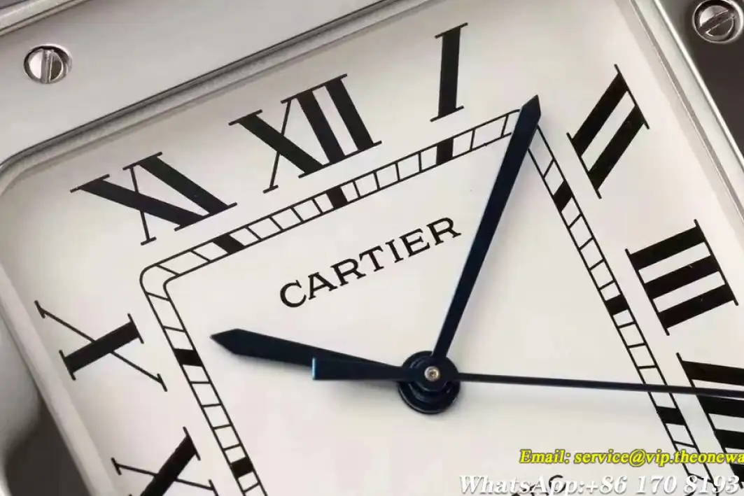 Cartier - Santos De Cartier 40mm XL SS SS White Dial AF MY9015