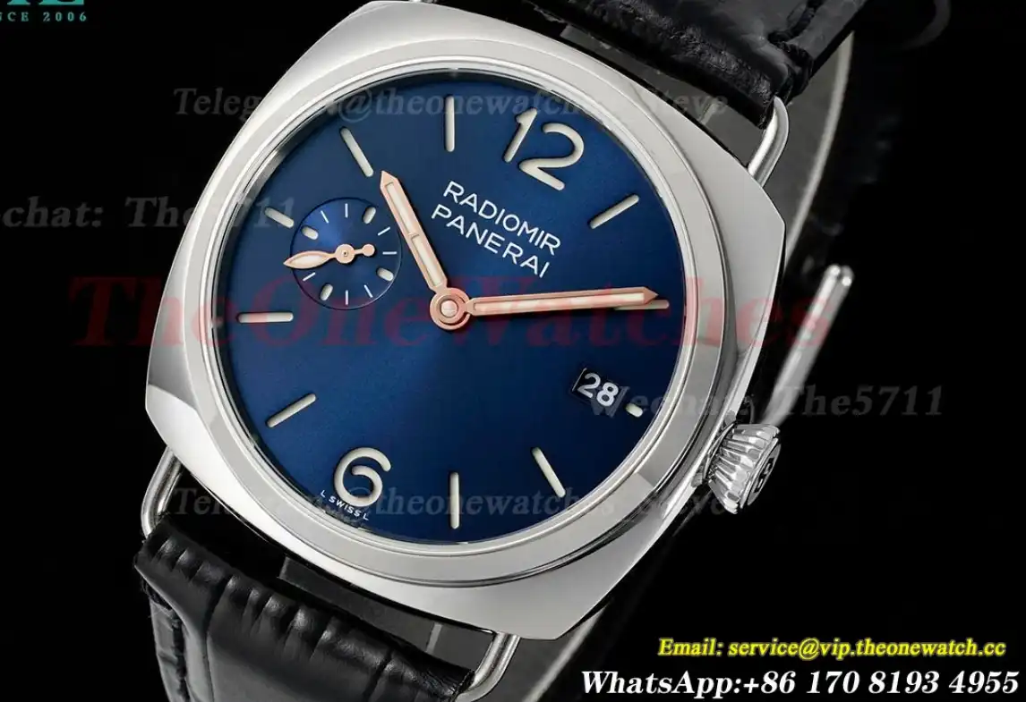 Radiomir Quaranta PAM1293 40MM SS LE Blue Dial TTF A7750