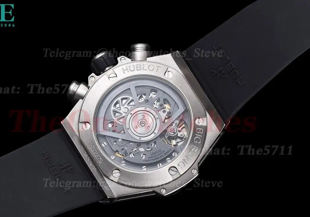 Big Bang Unico 42mm Ceramic TI RU Skeleton dial BBF HUB1280