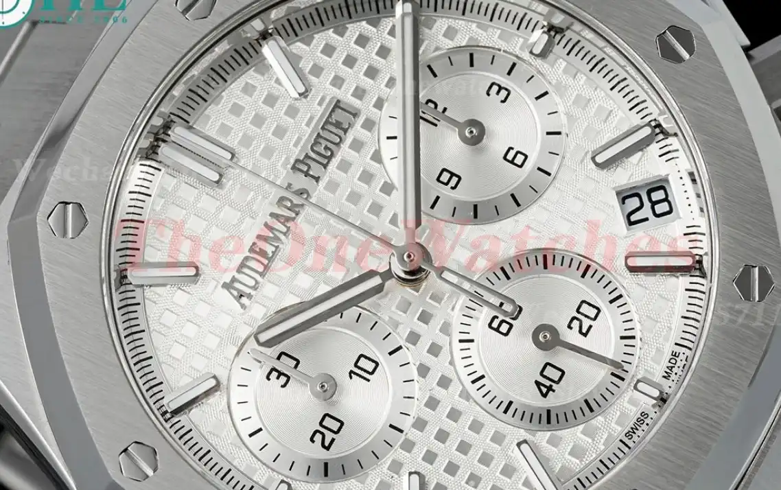 Royal Oak Chrono 26240ST 41mm SS SS Silver Dial APS SH4401 Super Clone