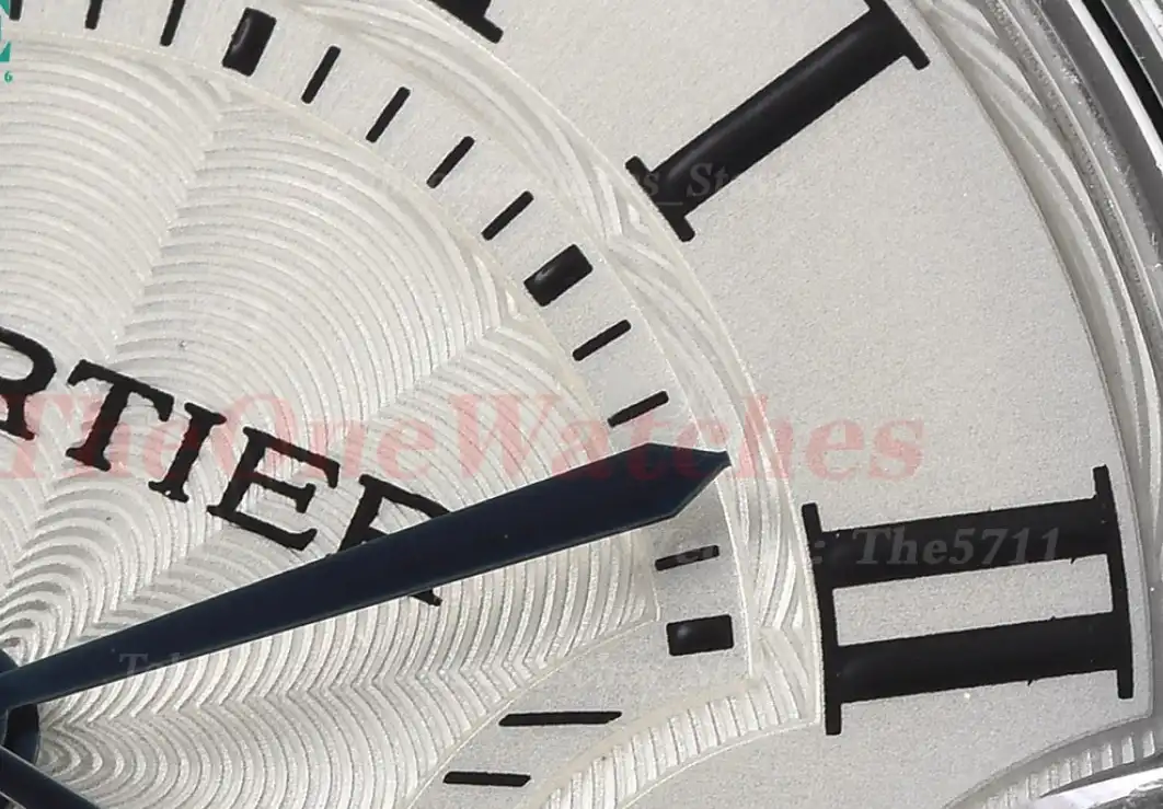 Ballon Bleu De Cartier 33mm SS SS White Rmn GDF NH05