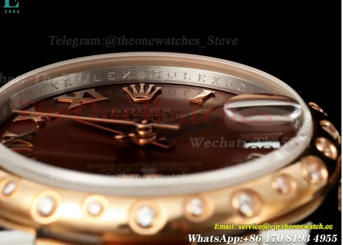 Datejust 178341 31mm Oys RG SS Brown Dial GMF A2824