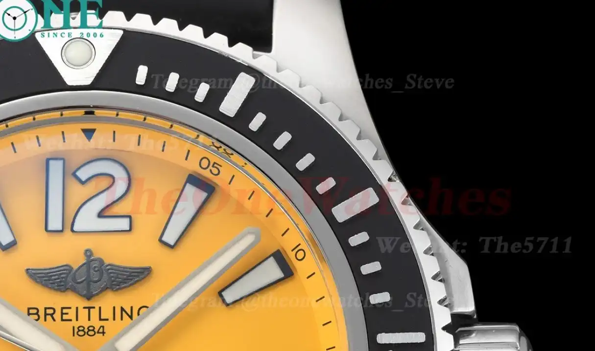 Superocean 44mm SS RU Yellow Dial BLSF A2824