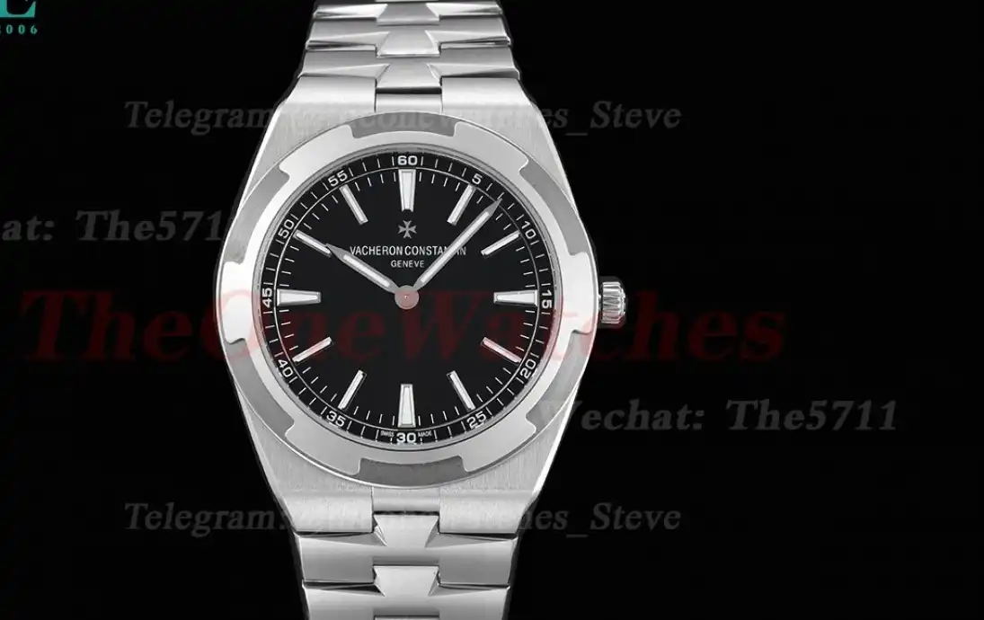 Overseas Ultra-Thin 2000V SS SS Black Dial XF MY9015