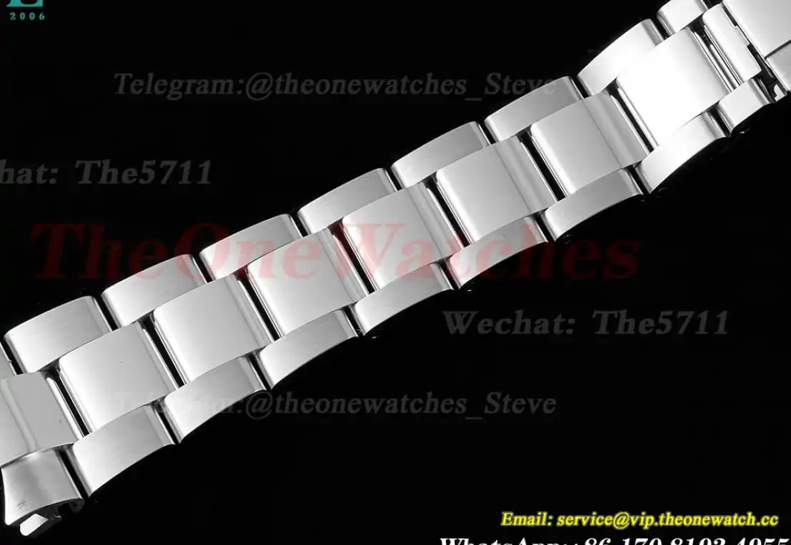 GMT-Master II Solid Stainless Steel 904L Oyster Bracelet with Updated Rolesor Clasp