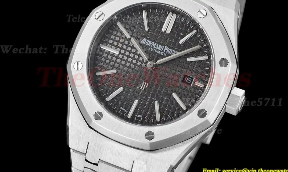 Royal Oak 15202 41mm SS SS Grey Dial GDF MY8215