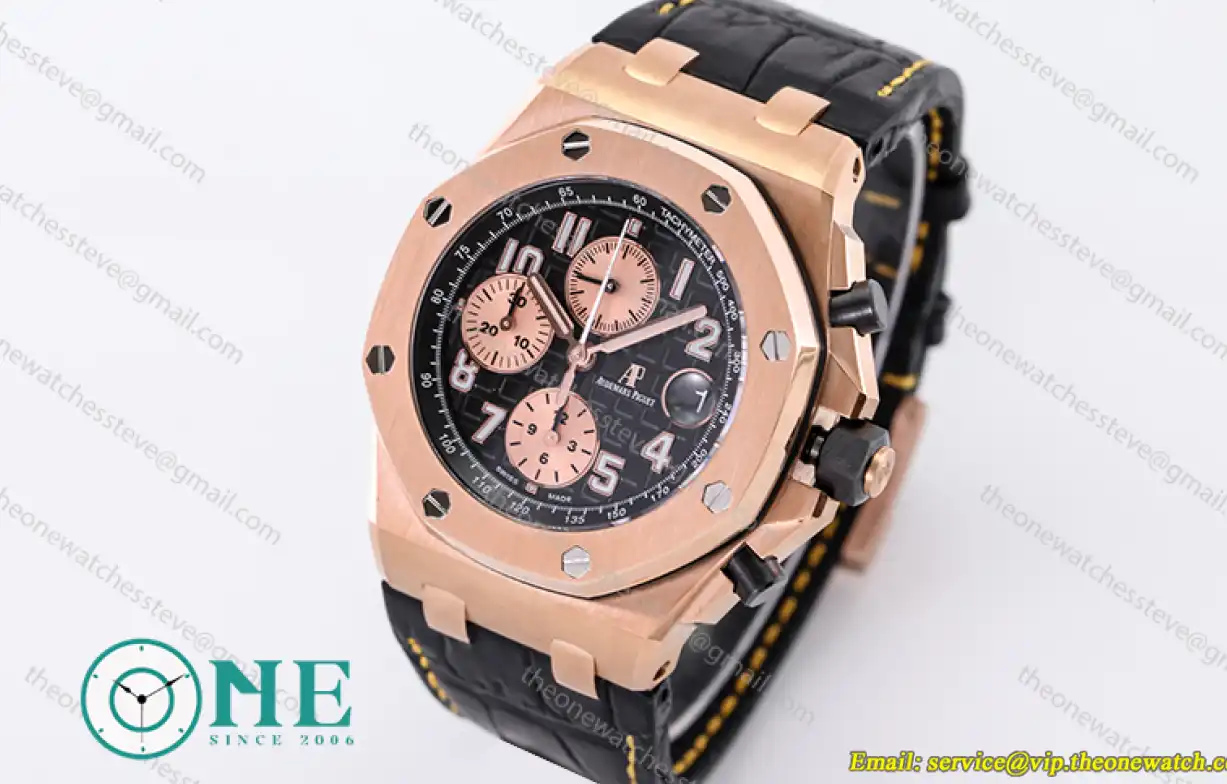 Audemars Piguet- Royal Oak Offshore 2019 42MM Black RG LE JF 26470OR A3126