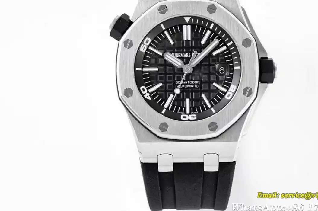 Audemars Piguet - Royal Oak 15703 SS RU Black ZF V2 A2824