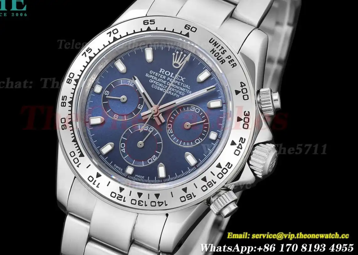 Daytona 40mm SS SS Blue Stk GDF A3836