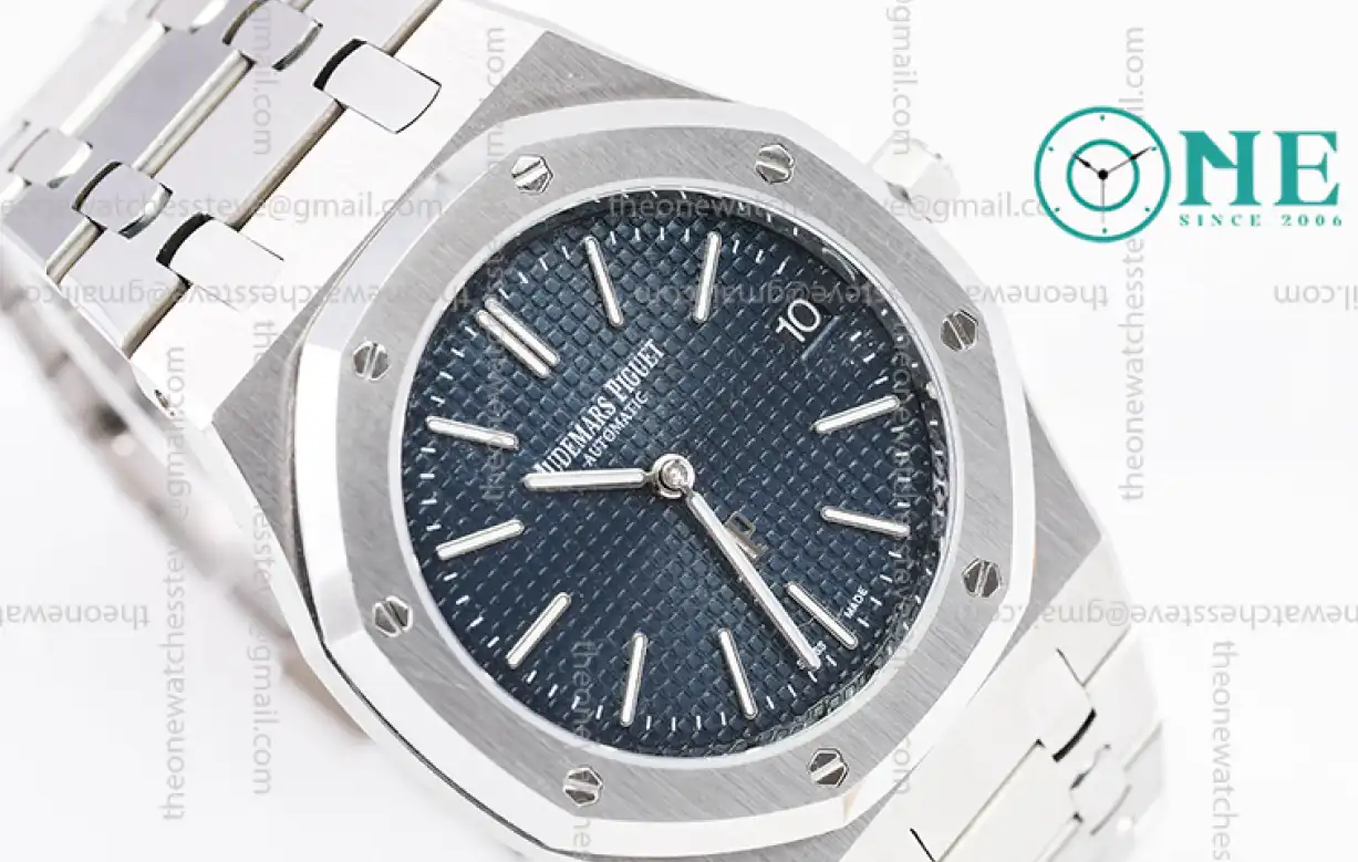 Audemars Piguet - Royal Oak 39MM 15202 Blue Textured Dial 316L SS SS KZF Cal.2121