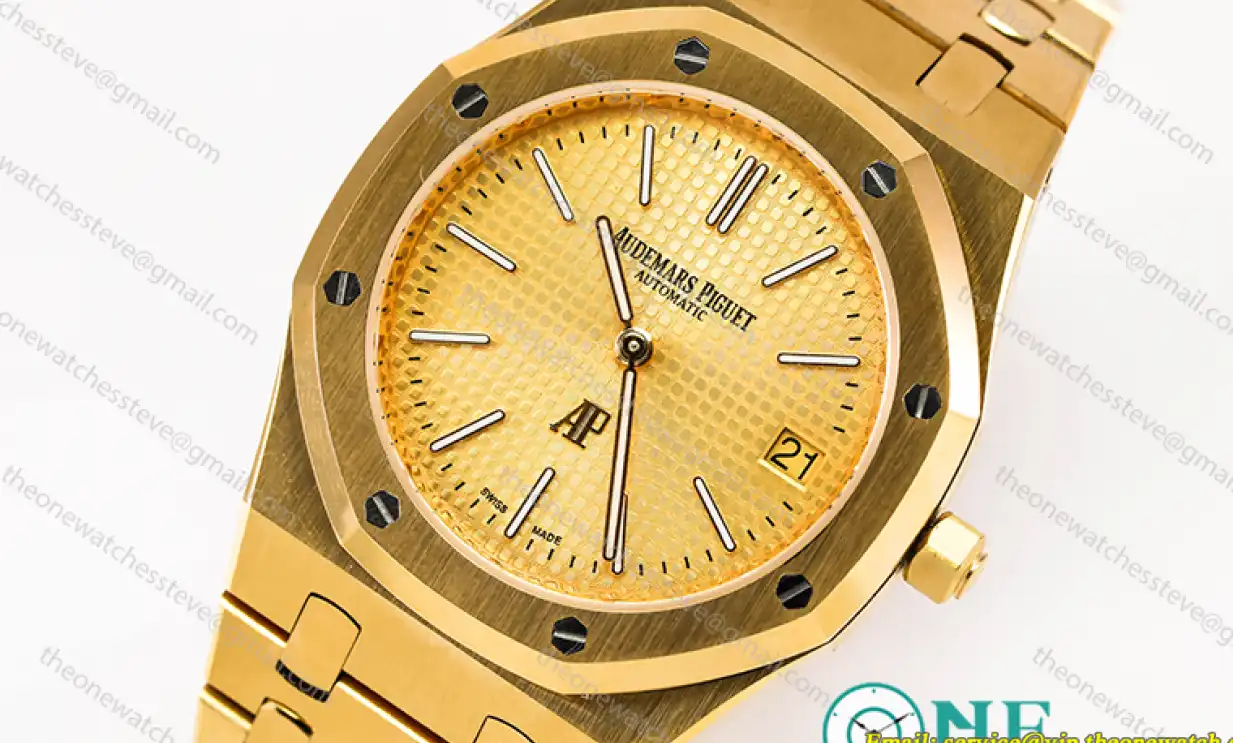 Audemars Piguet - Royal Oak 39MM 15202 316L YG YG KZF Cal.2121