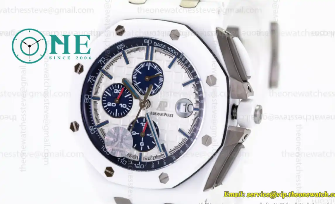 Audemars Piguet - Royal Oak Offshore Chronograph 26402CB White Ceramic JF A3126