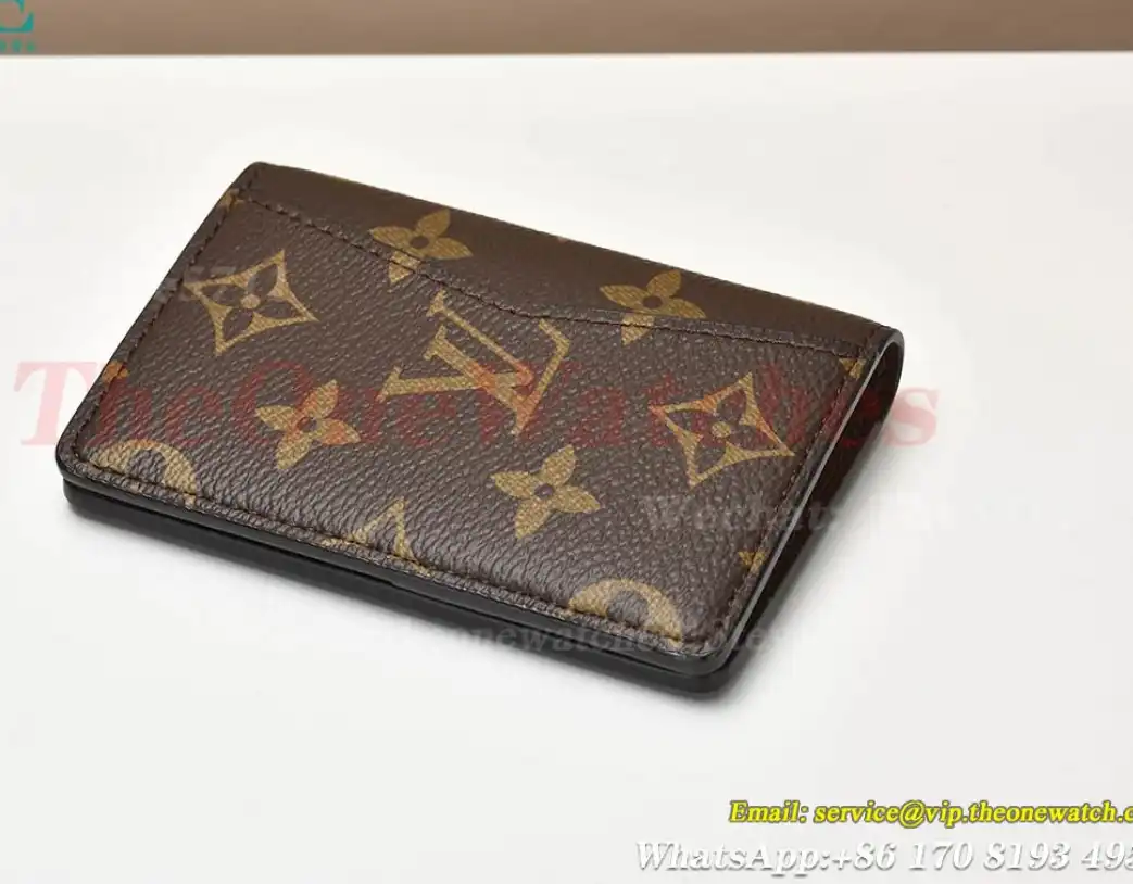 Louis Vuitton - Pocket Organizer Brown M60502